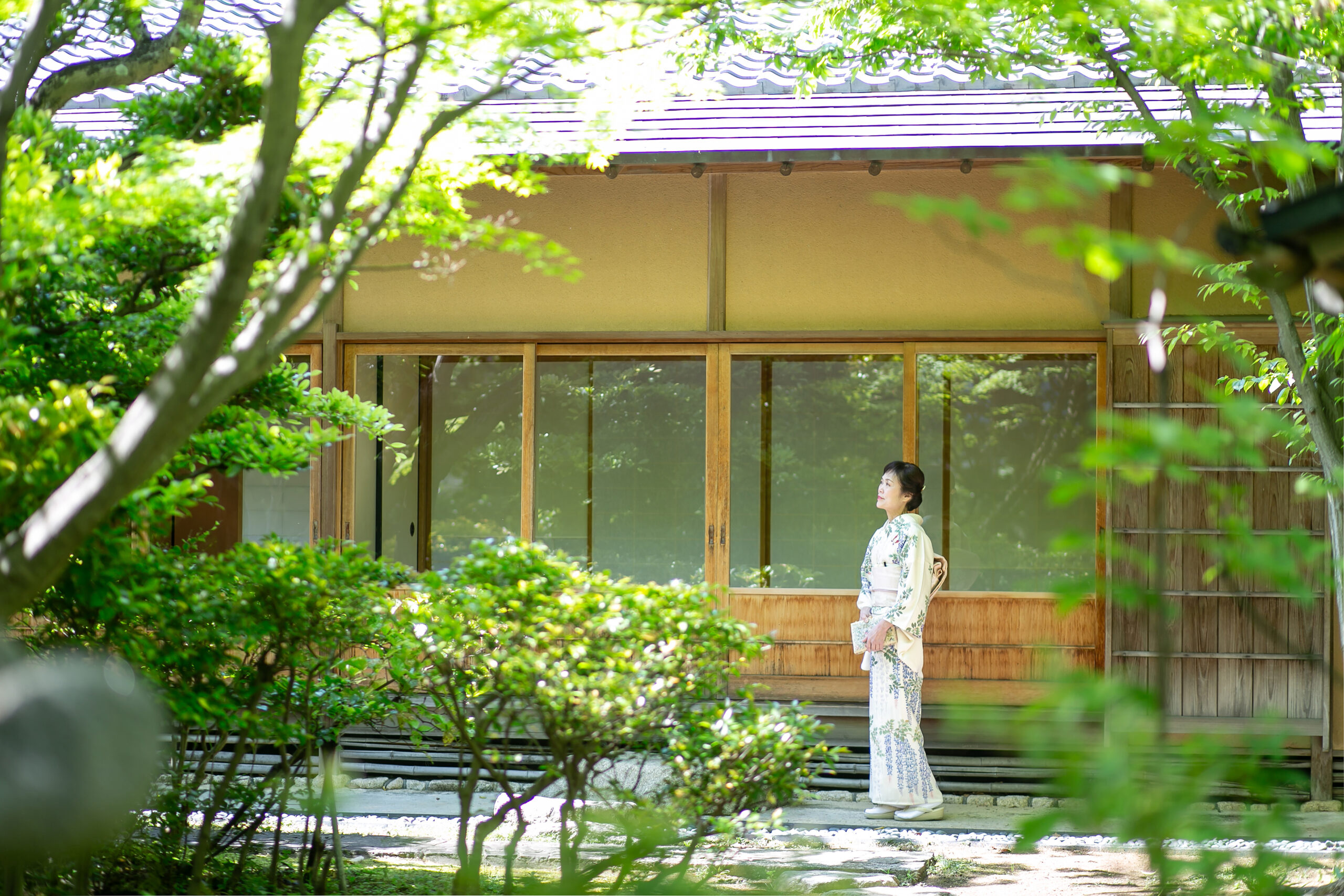 ポートレート撮影　松風園
